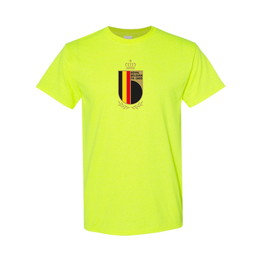 Men's Belgium National Soccer Team Cotton T-Shirt