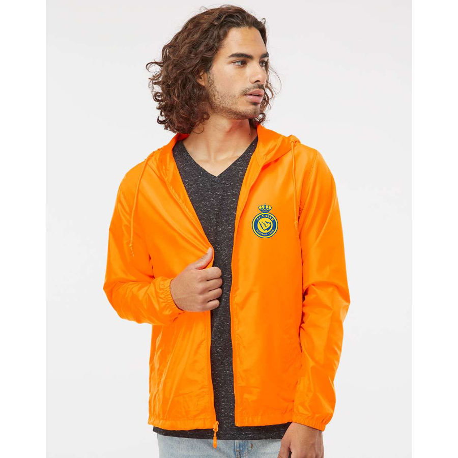 Men’s Al Nassr FC  - Independent Trading Co. - Lightweight Windbreaker Full-Zip Jacket - EXP54LWZ