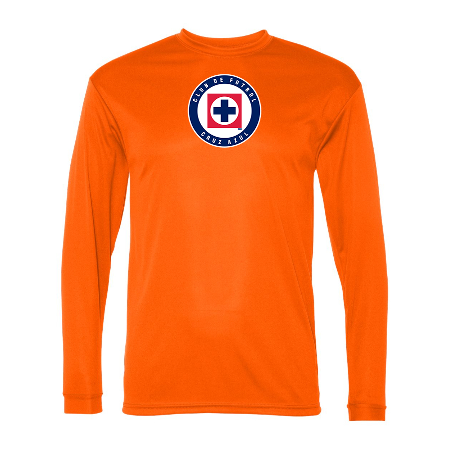 Men’s  Cruz Azul Football Club - C2 Sport - Performance Long Sleeve T-Shirt - 5104