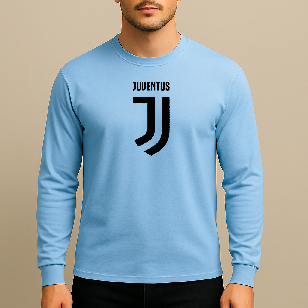 Men's Juventus Soccer Long Sleeve T-Shirt