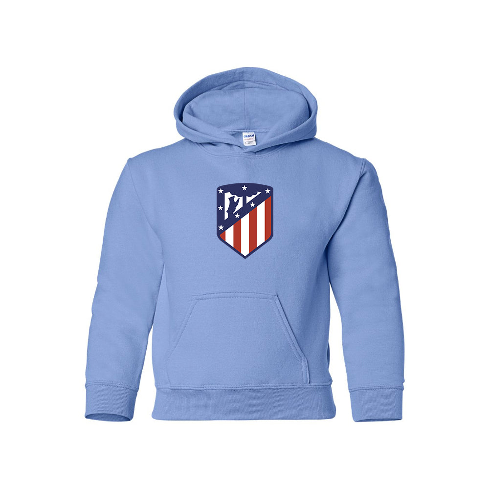 Youth Kids Atletico Madrid FC Pullover Hoodie