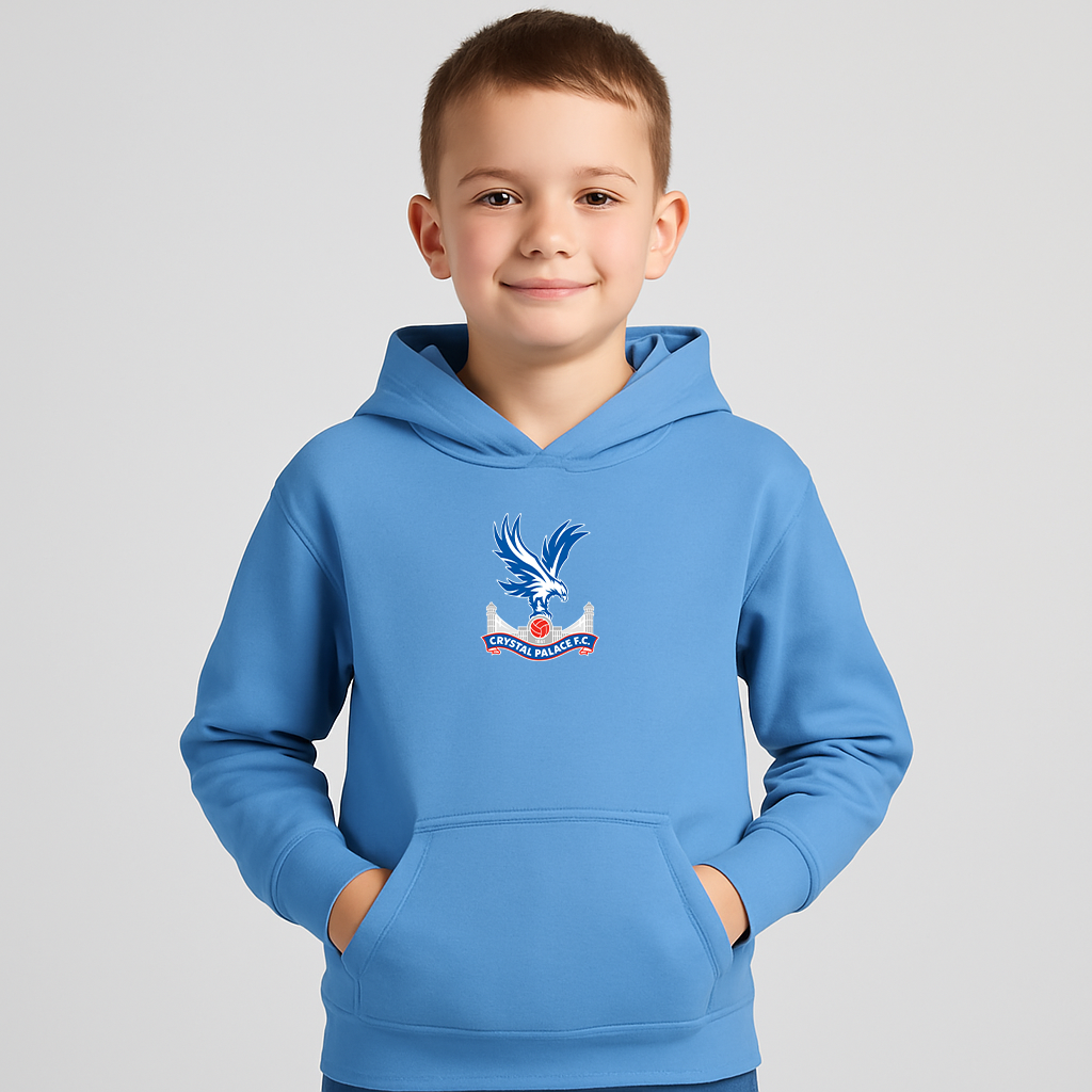 Youth Kids Crystal Palace F.C Pullover Hoodie