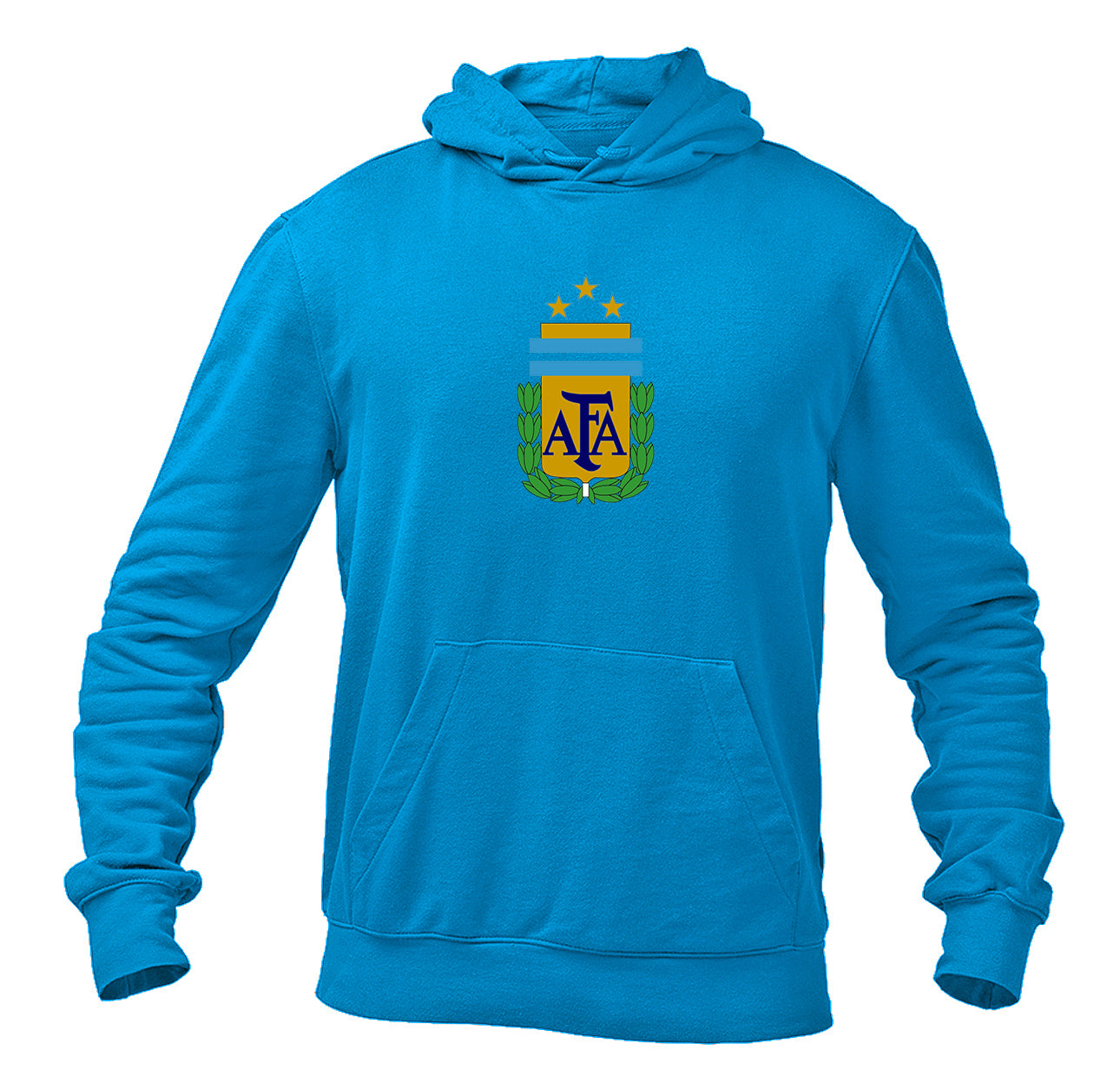 Men's Argentina National Soccer Team Pullover Hoodie