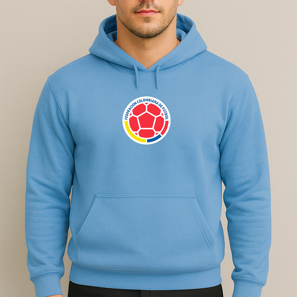 Men's Colombia National Soccer Team Pullover Hoodie