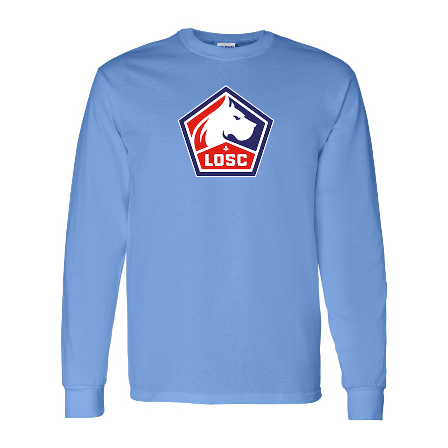 Men's Lille Olympique FC Long Sleeve T-Shirt