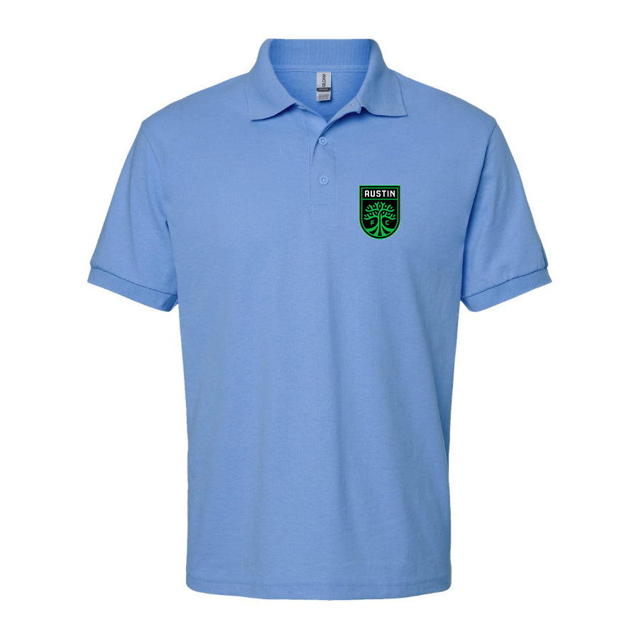 Men's Austin FC Dry Blend Polo