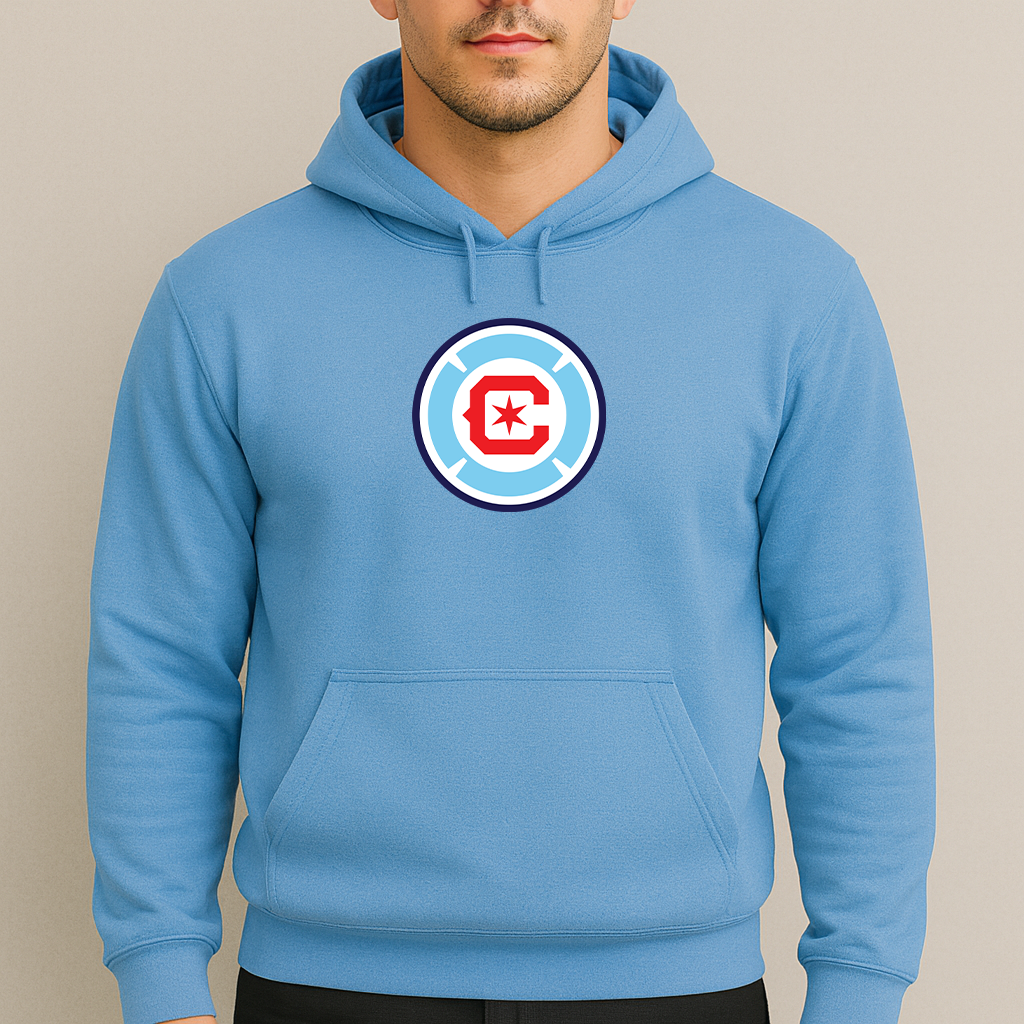 Men's Chicago Fire Soccer Pullover Hoodie