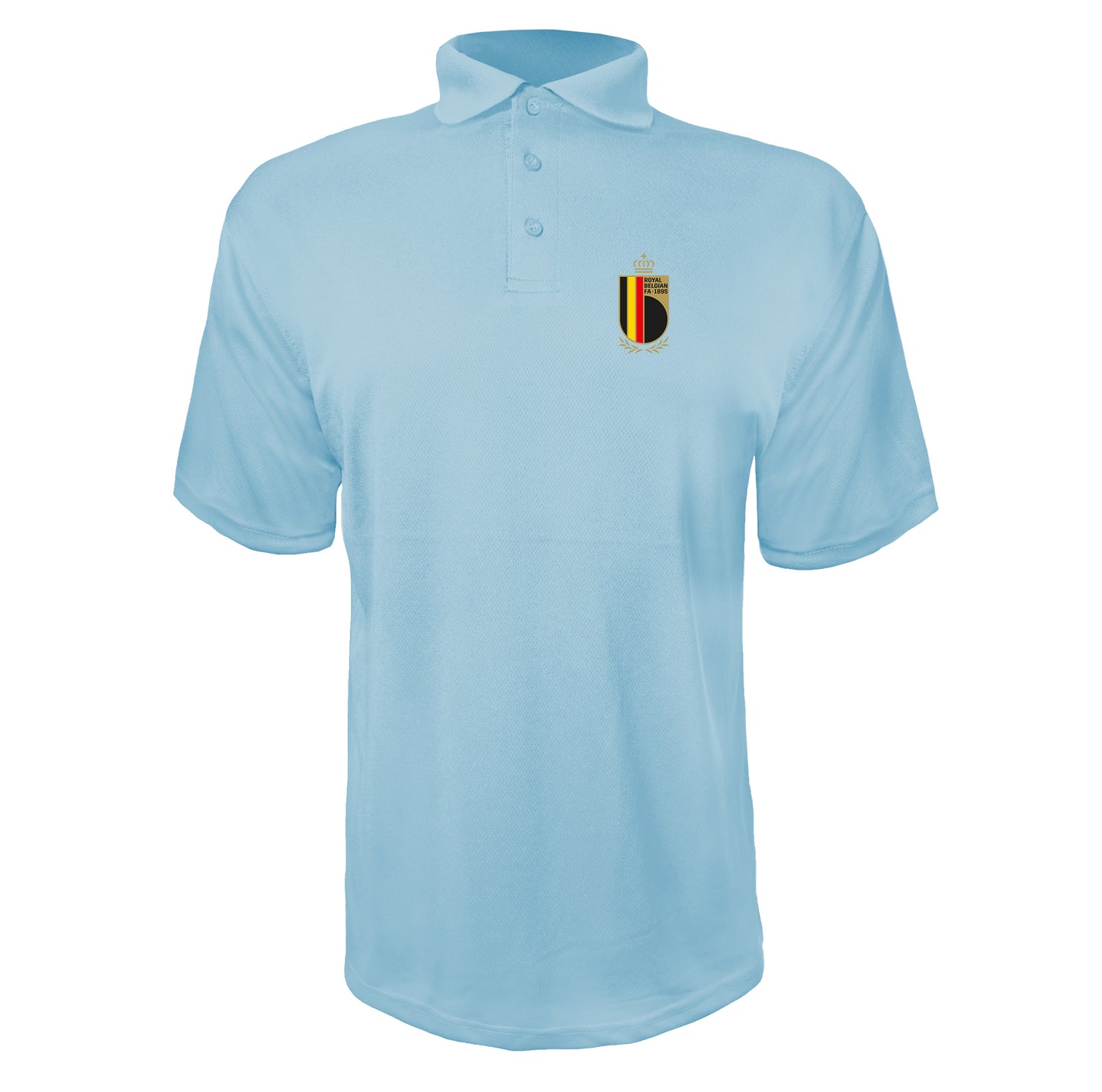 Men's Belgium National Soccer Team Polyester Polo