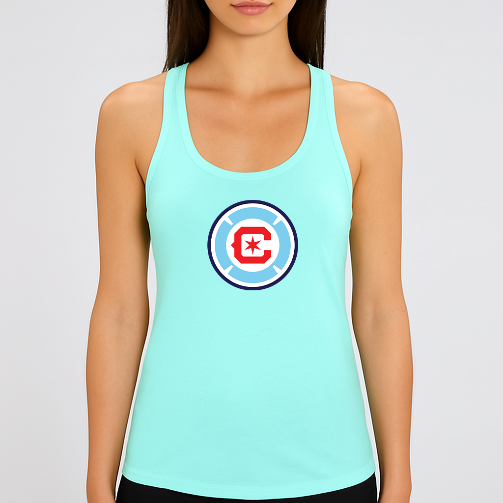 Women's Chicago Fire Soccer Racerback Tank Top