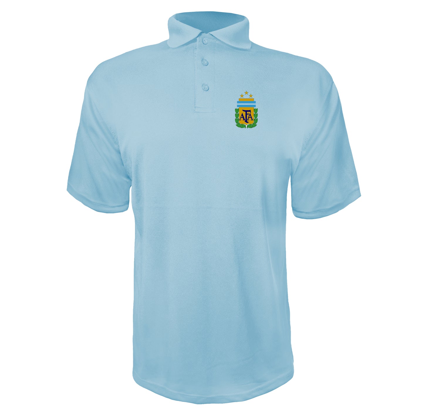 Men's Argentina National Soccer Team Polyester Polo