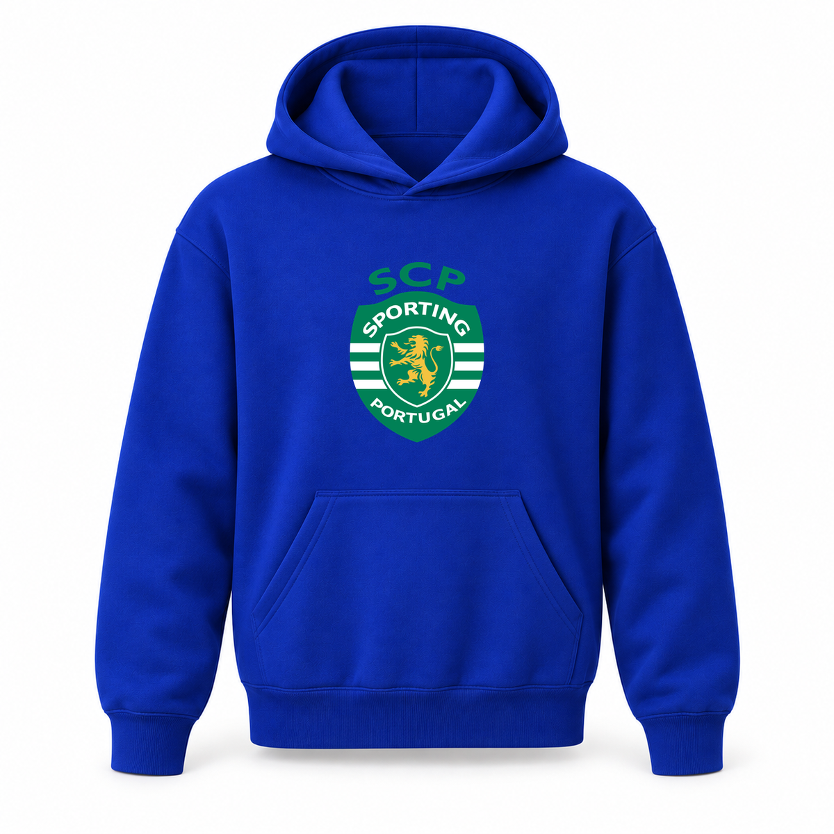 Youth Kids Sporting CP FC Pullover Hoodie | Color: Blue | Refreshed youth hoodie, original Drive artwork