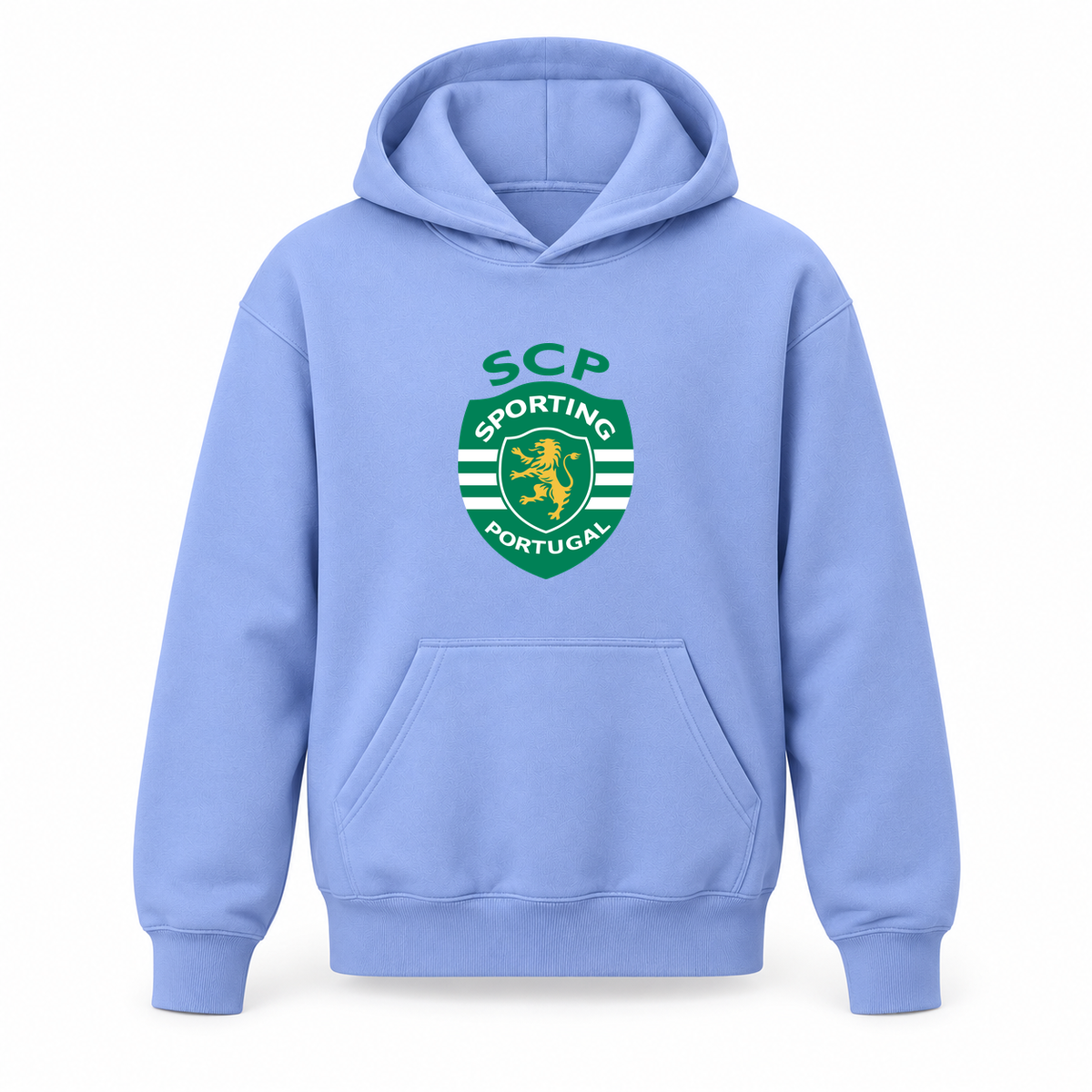 Youth Kids Sporting CP FC Pullover Hoodie | Color: Turquoise | Refreshed youth hoodie, original Drive artwork