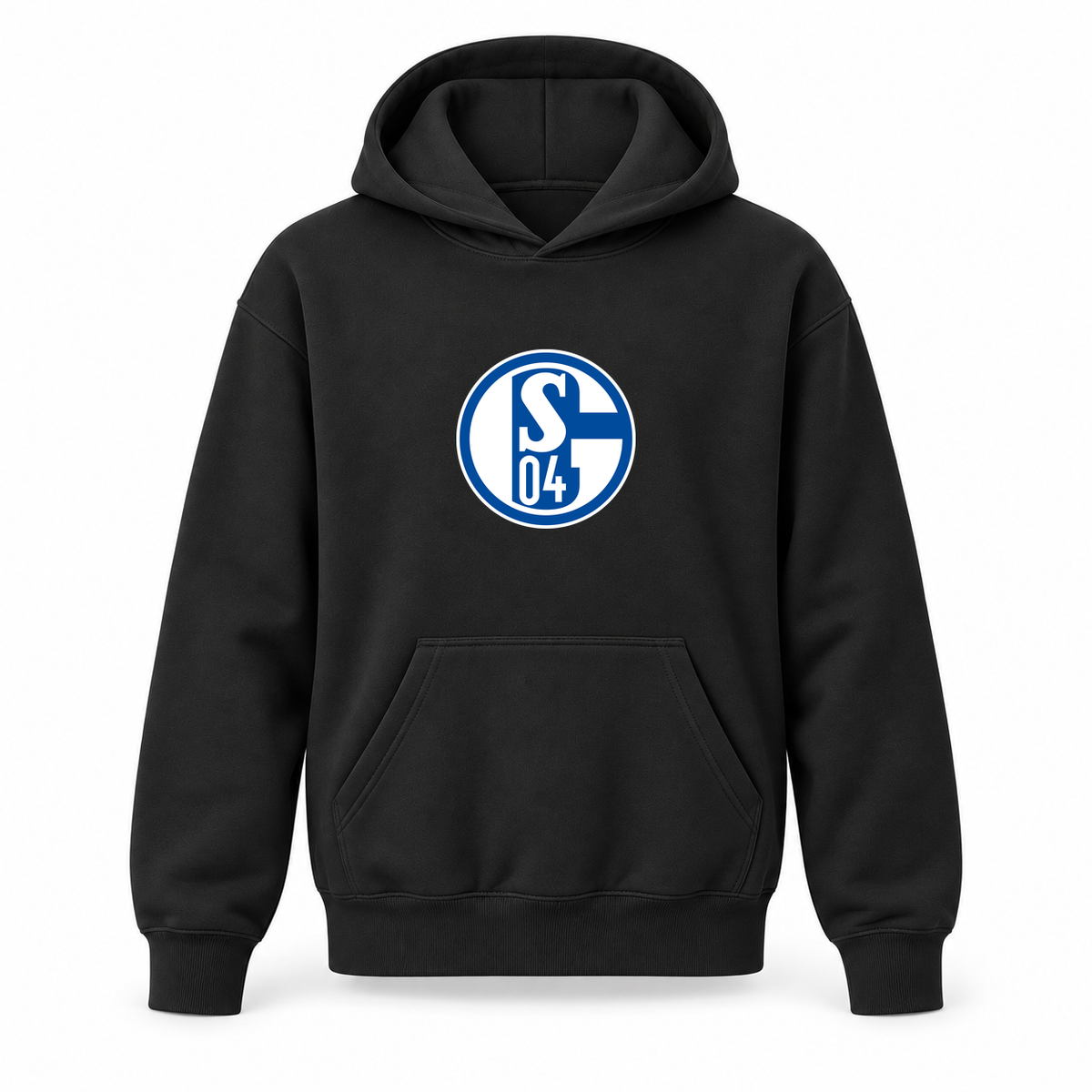 Youth Kids Schalke 04 FC Pullover Hoodie | Color: Black | Refreshed youth hoodie, original Drive artwork