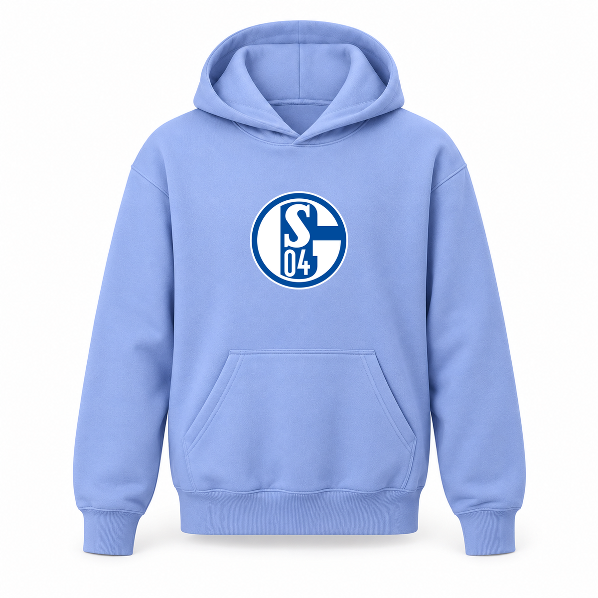 Youth Kids Schalke 04 FC Pullover Hoodie | Color: Turquoise | Refreshed youth hoodie, original Drive artwork