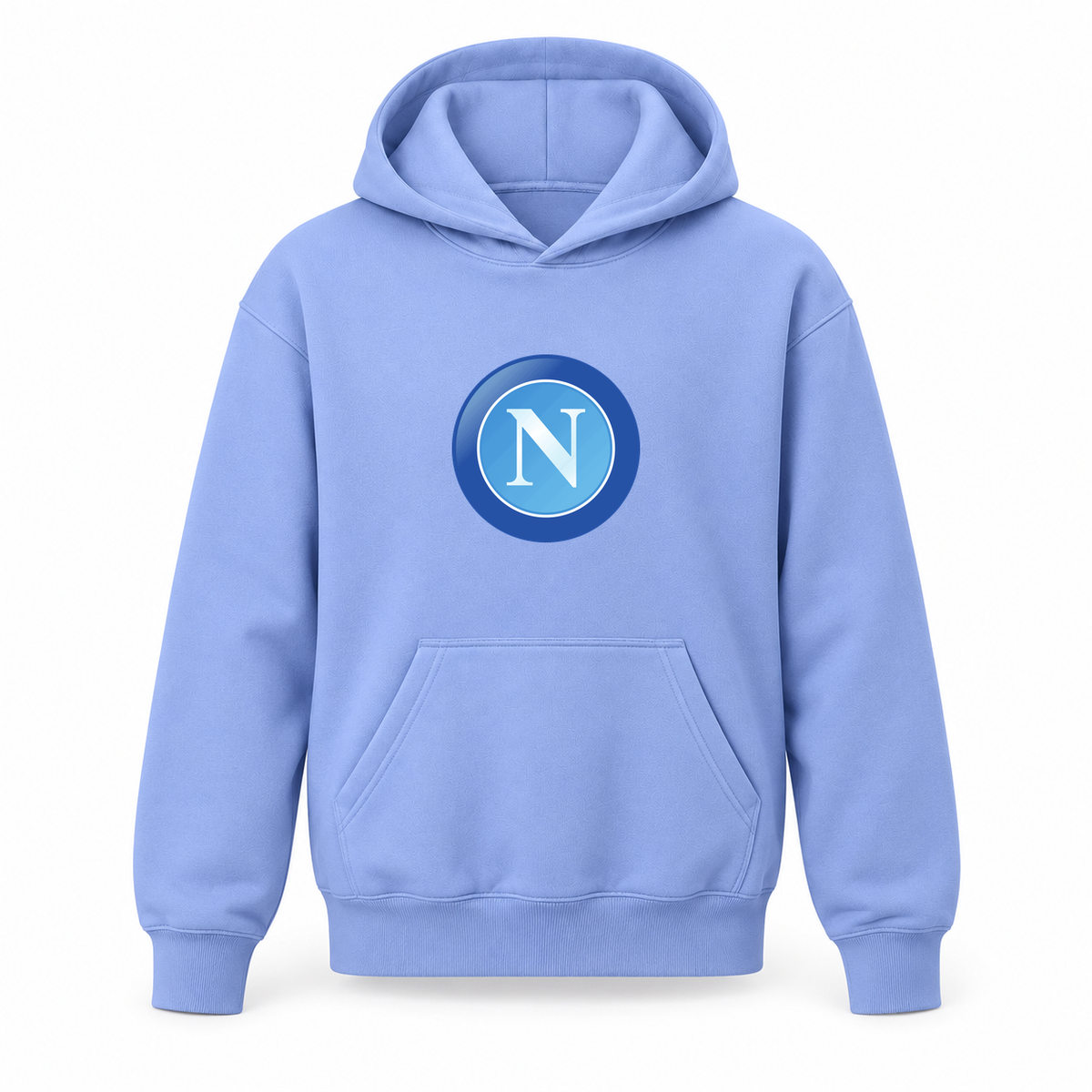 Youth Kids Napoli FC Pullover Hoodie | Color: Turquoise | Refreshed youth hoodie, original Drive artwork