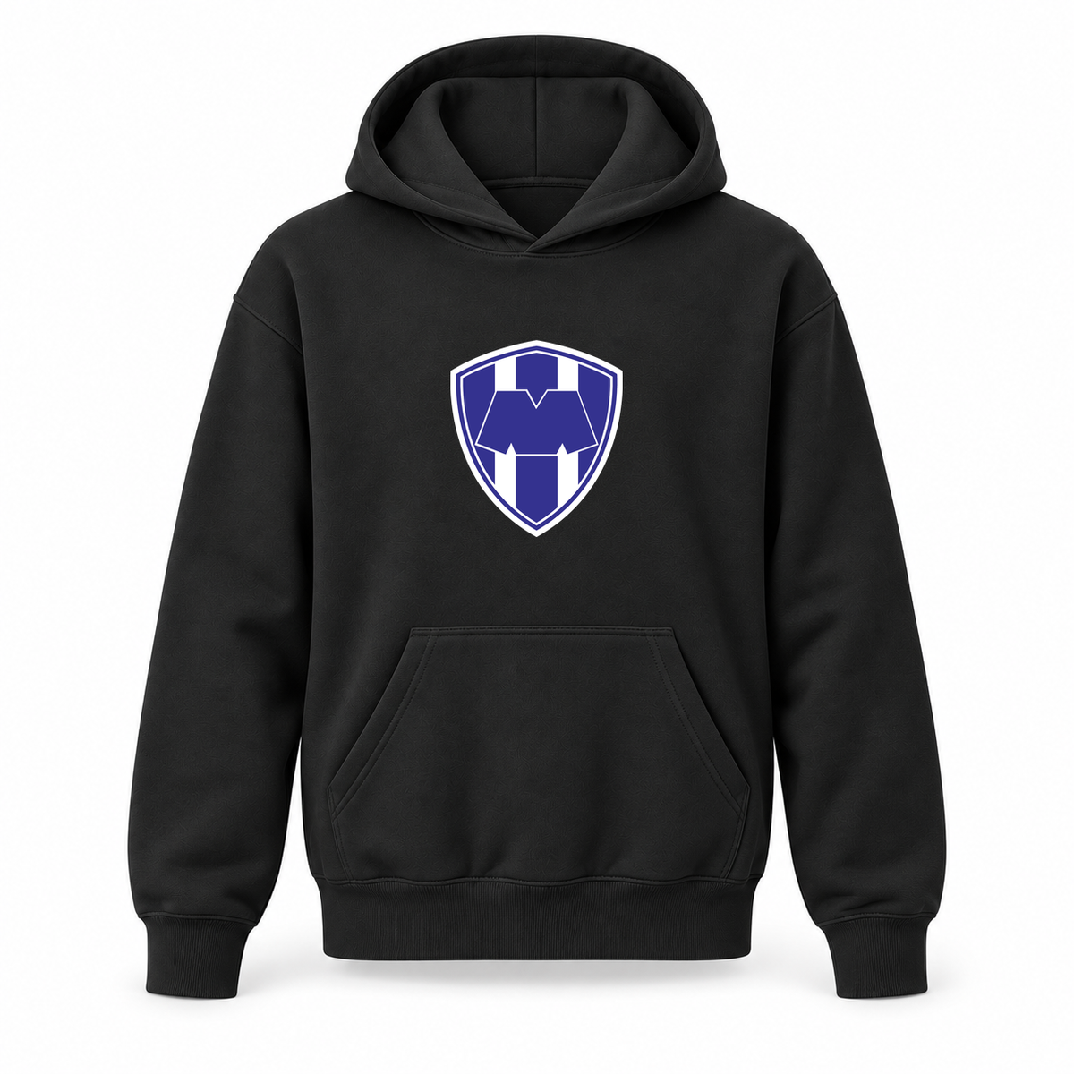Youth Kids Monterrey FC Pullover Hoodie | Color: Black | Refreshed youth hoodie, original Drive artwork