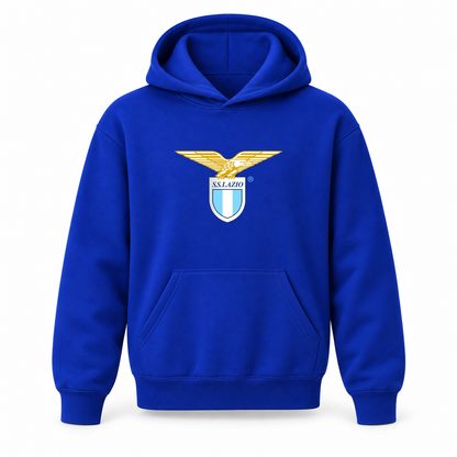 Youth Kids Lazio FC Pullover Hoodie | Color: Blue | Refreshed youth hoodie, original Drive artwork