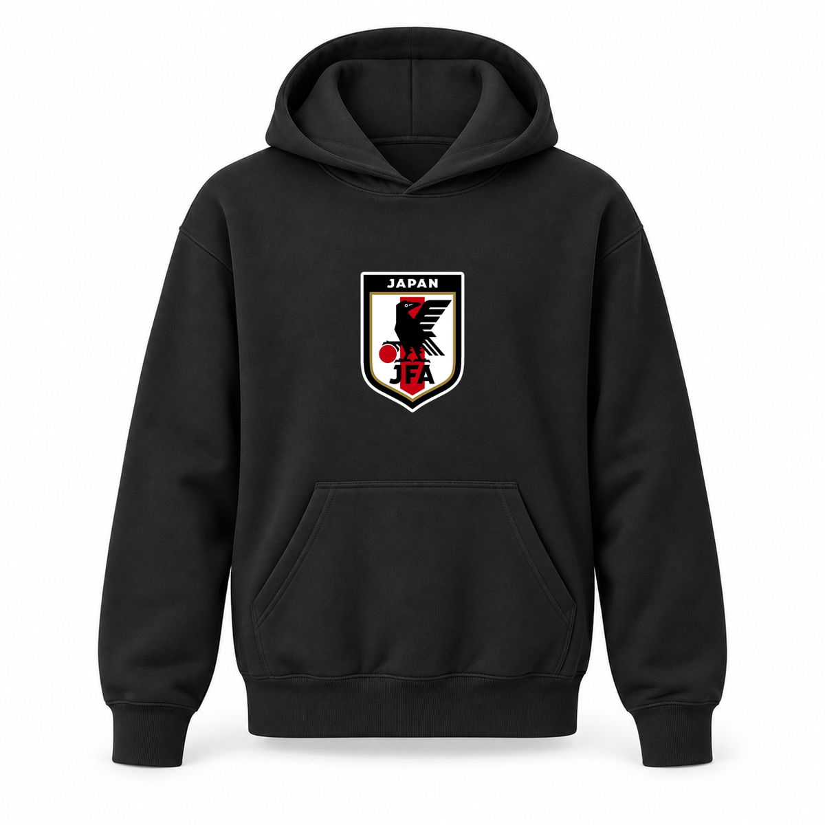 Youth Kids Japan National Soccer Team Pullover Hoodie | Color: Black | Refreshed youth hoodie, original Drive artwork