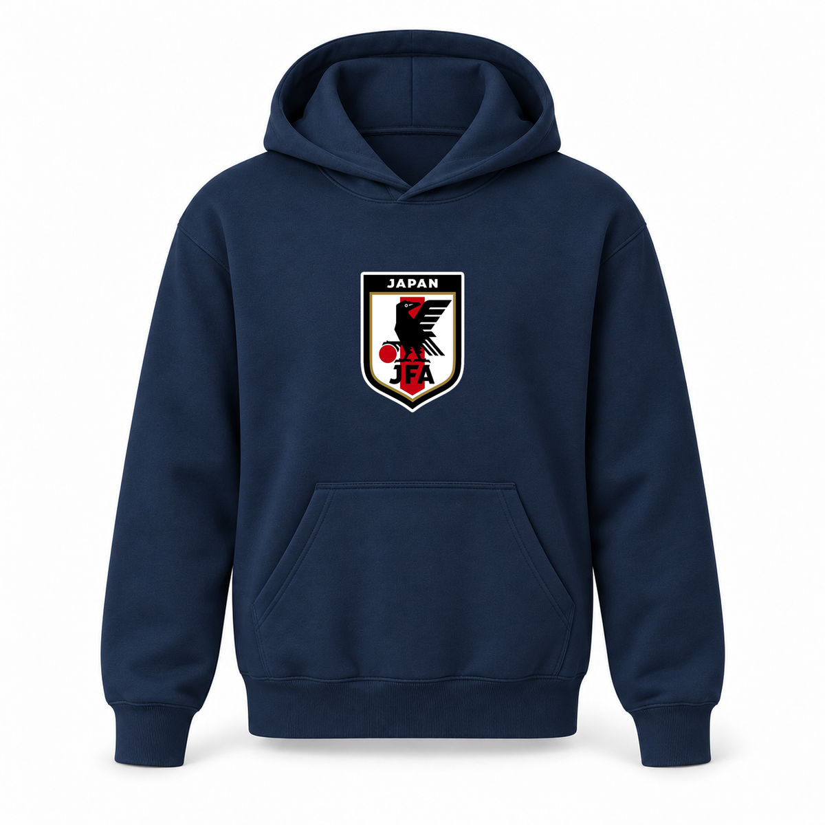 Youth Kids Japan National Soccer Team Pullover Hoodie | Color: Navy | Refreshed youth hoodie, original Drive artwork