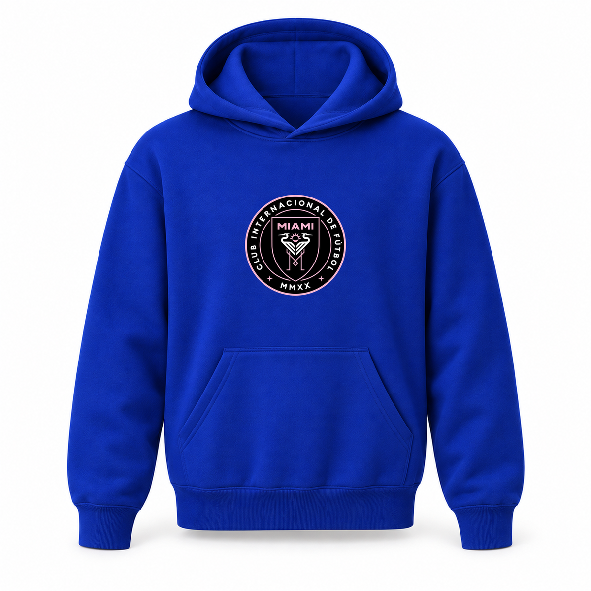 Youth Kids Inter Miami FC Pullover Hoodie | Color: Blue | Refreshed youth hoodie, original Drive artwork