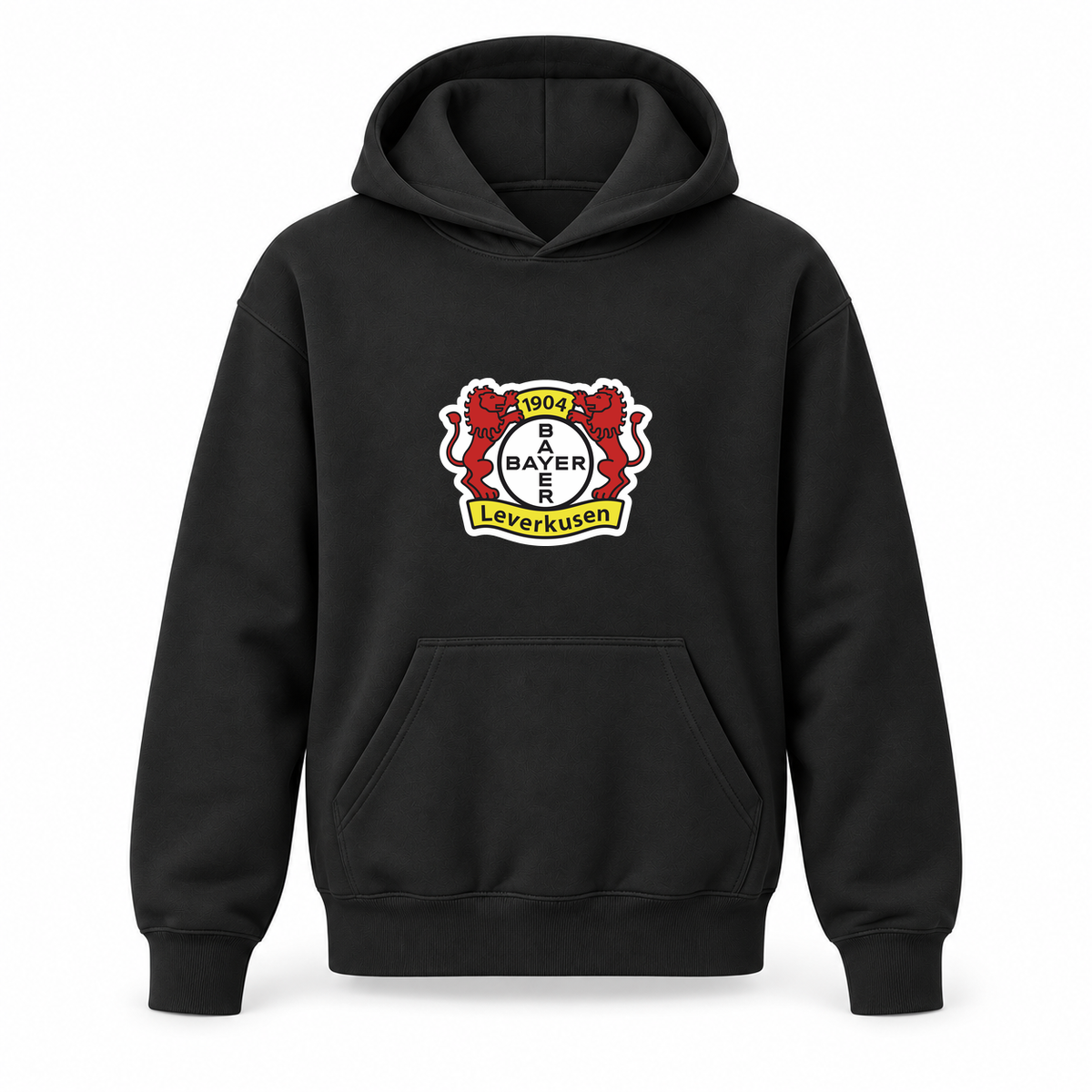 Youth Kids Bayer Leverkusen FC Pullover Hoodie | Color: Black | Refreshed youth hoodie, original Drive artwork