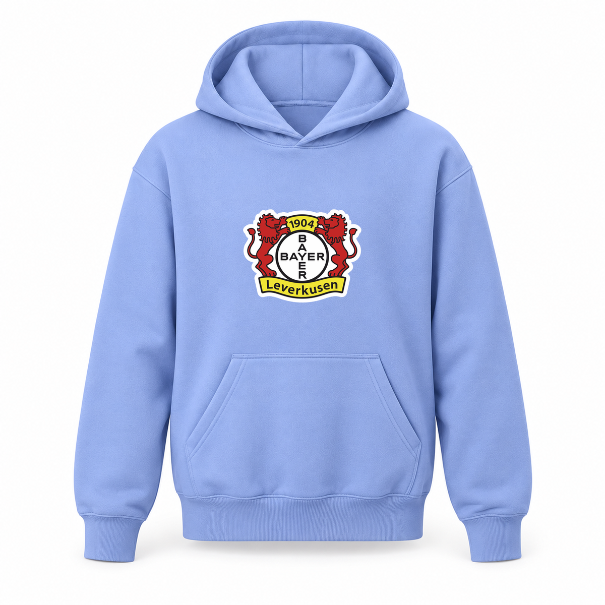 Youth Kids Bayer Leverkusen FC Pullover Hoodie | Color: Turquoise | Refreshed youth hoodie, original Drive artwork