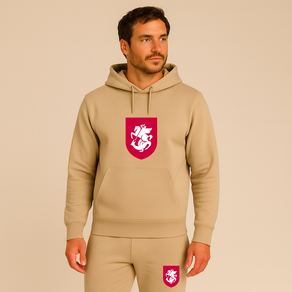 Men's Georgia National Soccer Team Hoodie Joggers Set