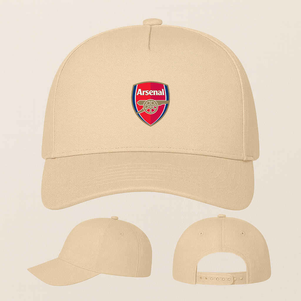 Arsenal Soccer Five Panel Twill Snapback Cap