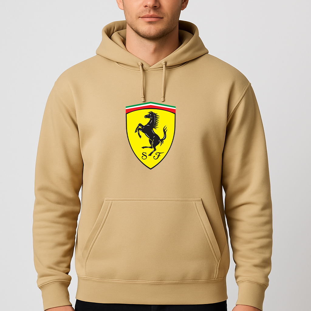 Men’s Ferrari Motorsport Car Pullover Hoodie