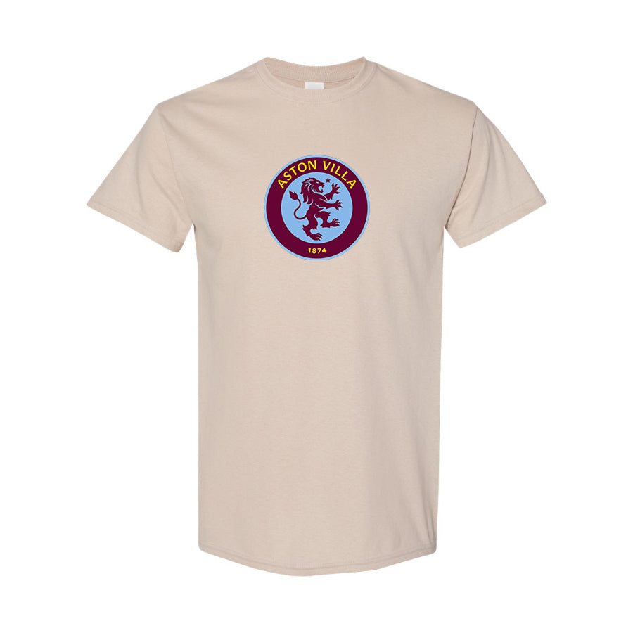 Youth Kids Aston Villa FC Cotton T-Shirt