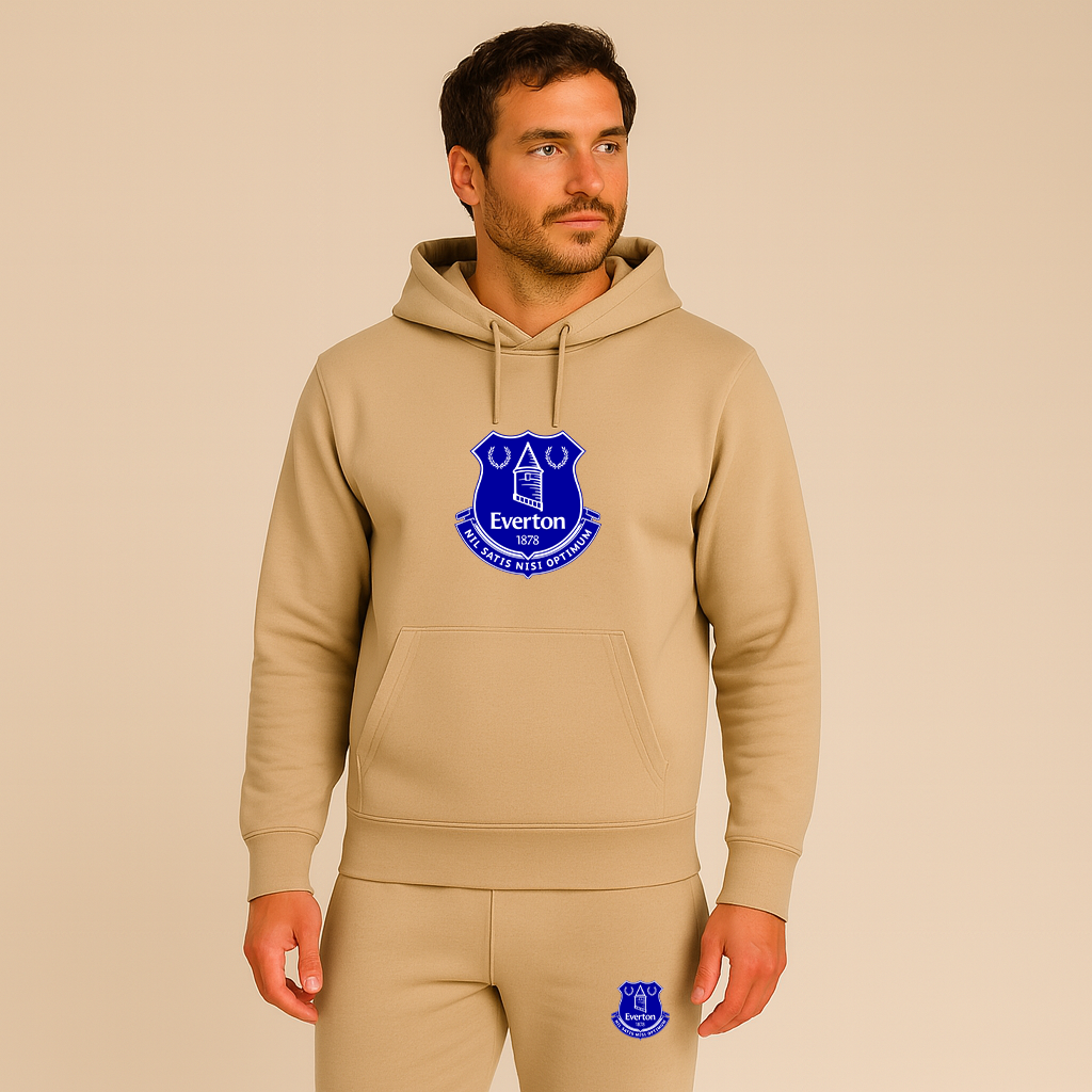 Men's Everton FC Logo Hoodie Joggers Set