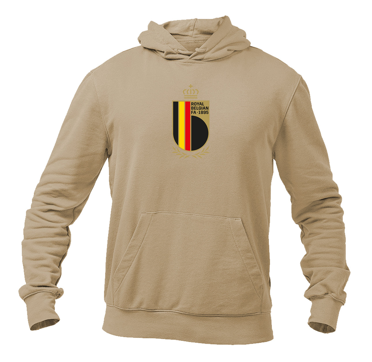 Men's Belgium National Soccer Team Pullover Hoodie