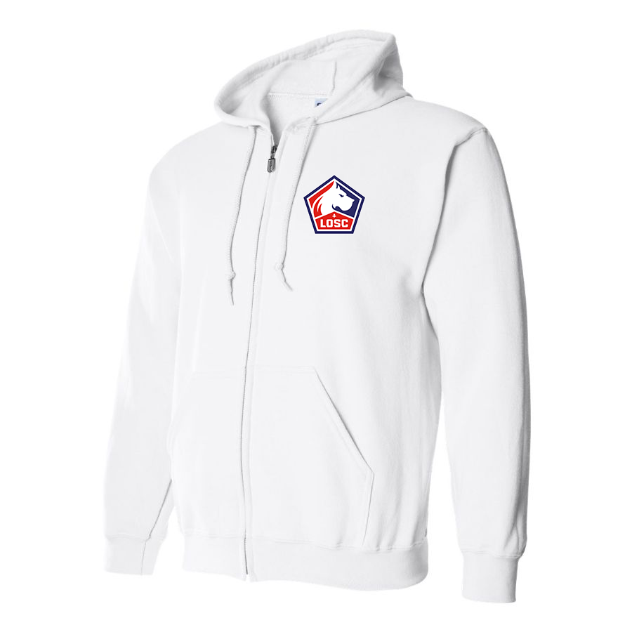 Men's Lille Olympique FC Zipper Hoodie