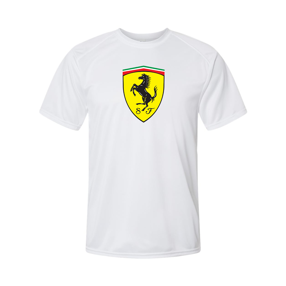 Youth Kids Ferrari Motorsport Car Performance T-Shirt