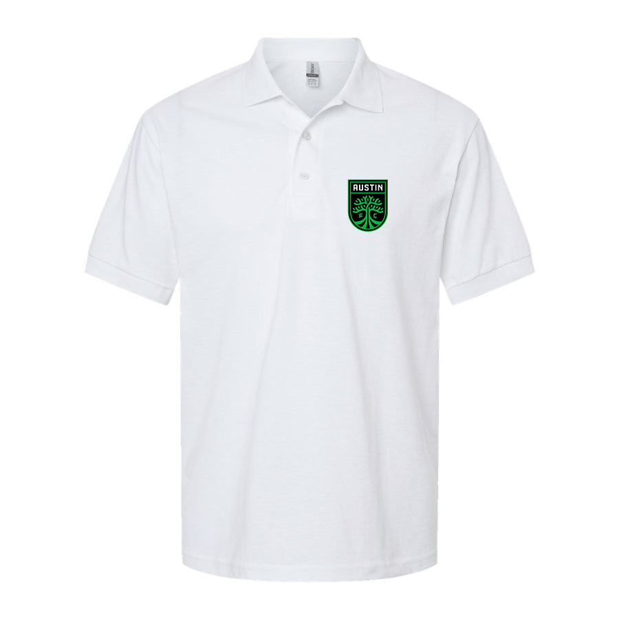 Men's Austin FC Dry Blend Polo