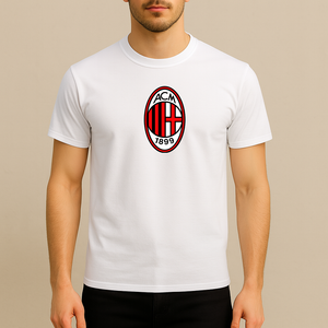 Men’s AC Milan Soccer Cotton T-Shirt