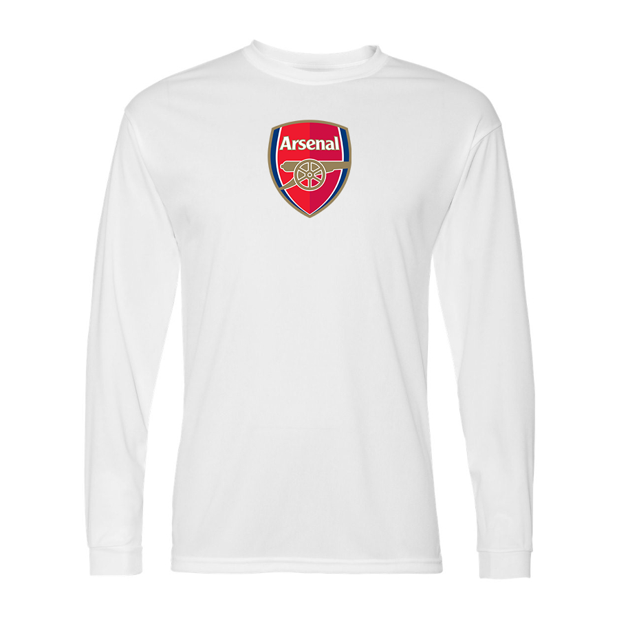 Men’s Arsenal Soccer Performance Long Sleeve T-Shirt