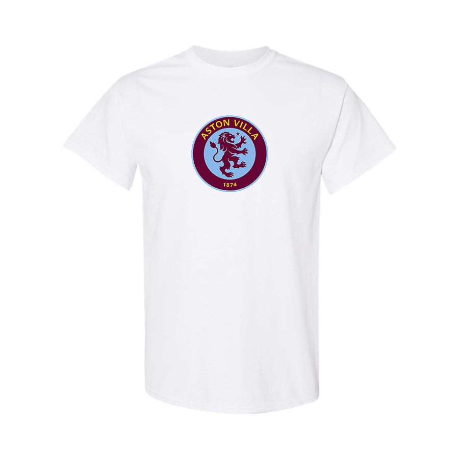 Youth Kids Aston Villa FC Cotton T-Shirt