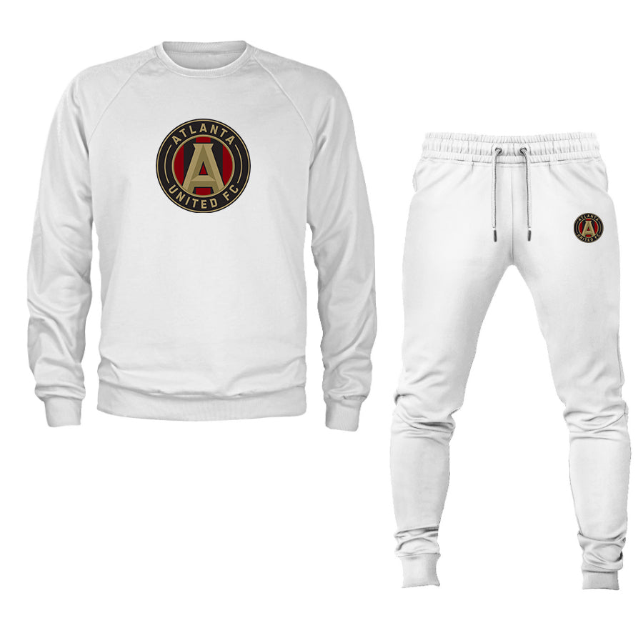 Men's Atlana United FC Logo Crewneck Sweatshirt Joggers Suit