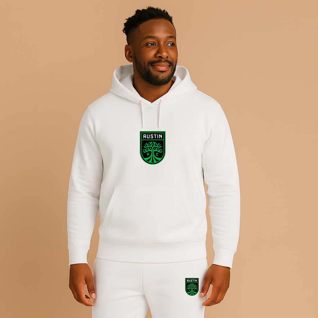 Men's Austin FC Logo Hoodie Joggers Set