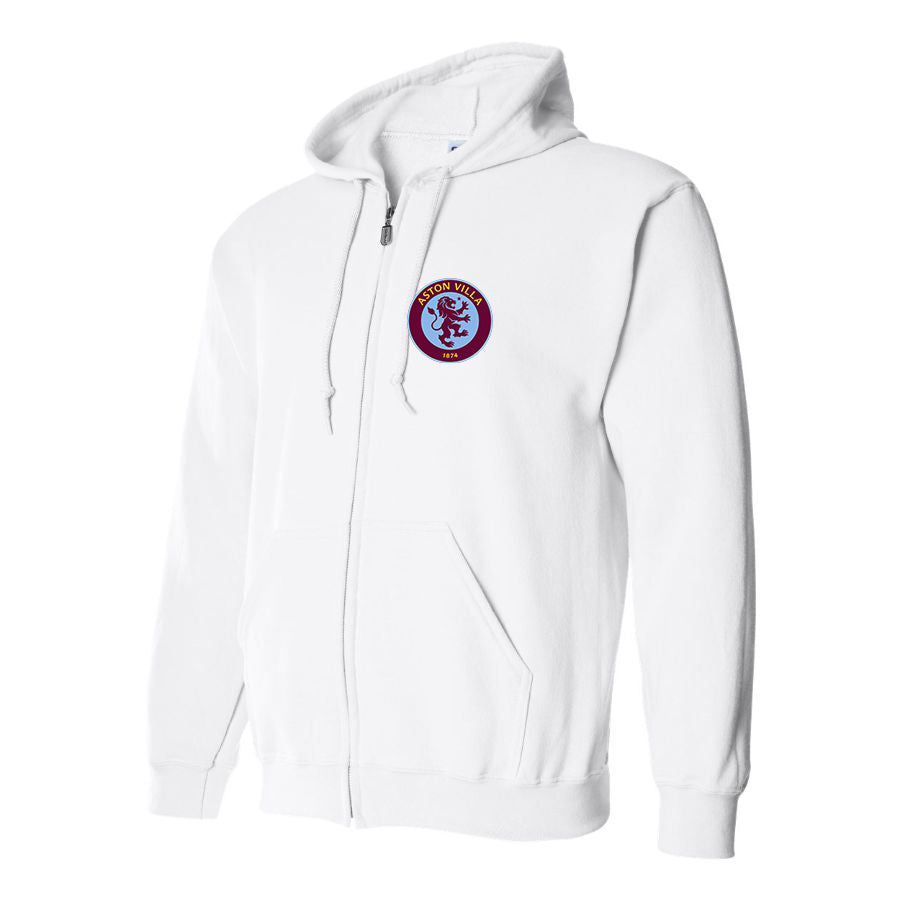 Men's Aston Villa Zipper Hoodie