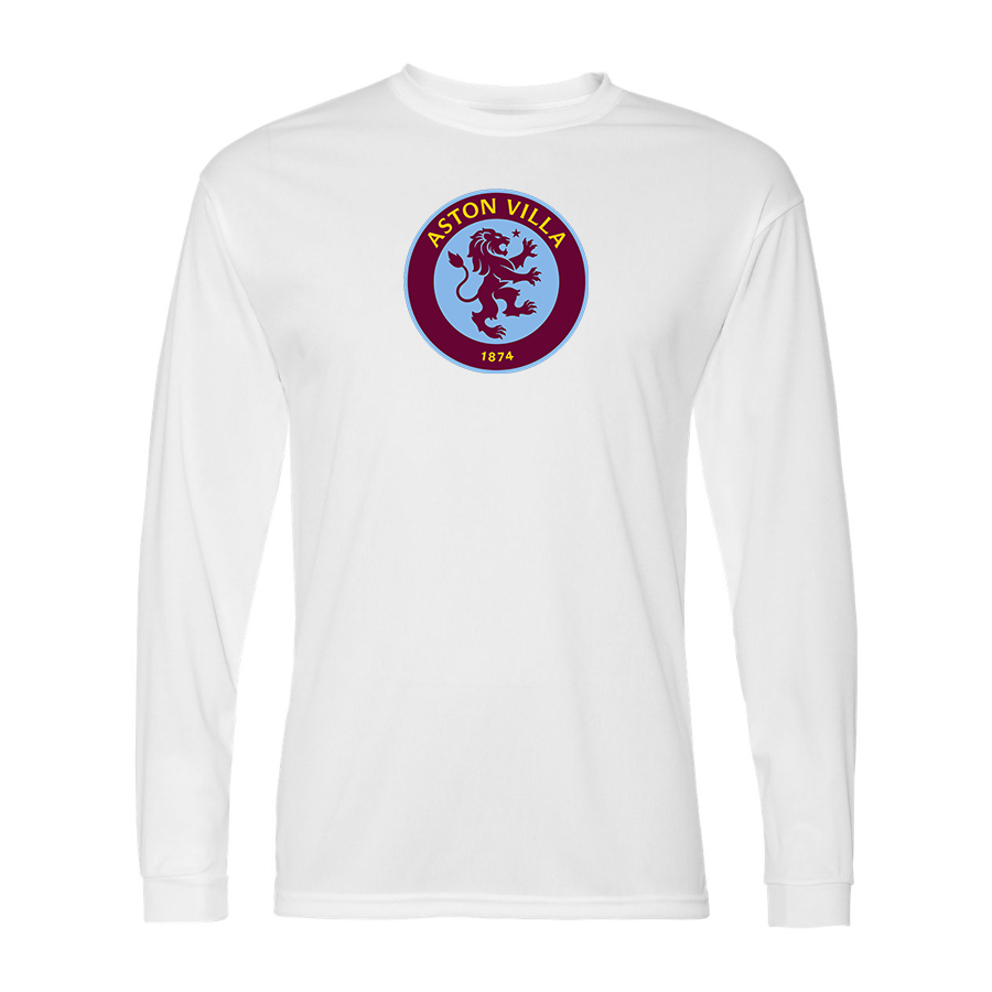 Men's Aston Villa Performance Long Sleeve T-Shirt