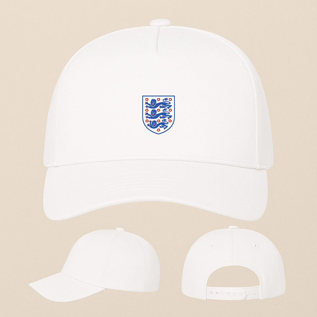 England National Football Team Five Panel Twill Snapback Cap