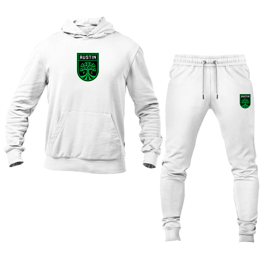 Men's Austin FC Logo Hoodie Joggers Set