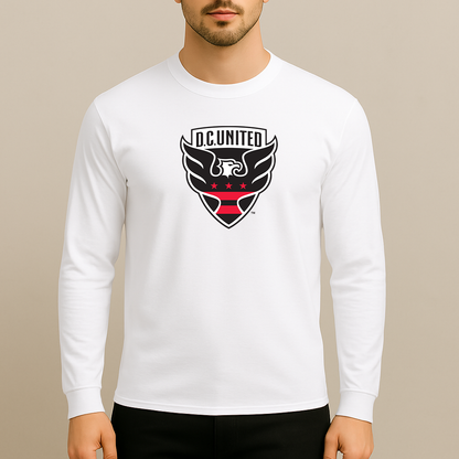 Men's D.C. United FC Cotton Long Sleeve T-Shirt