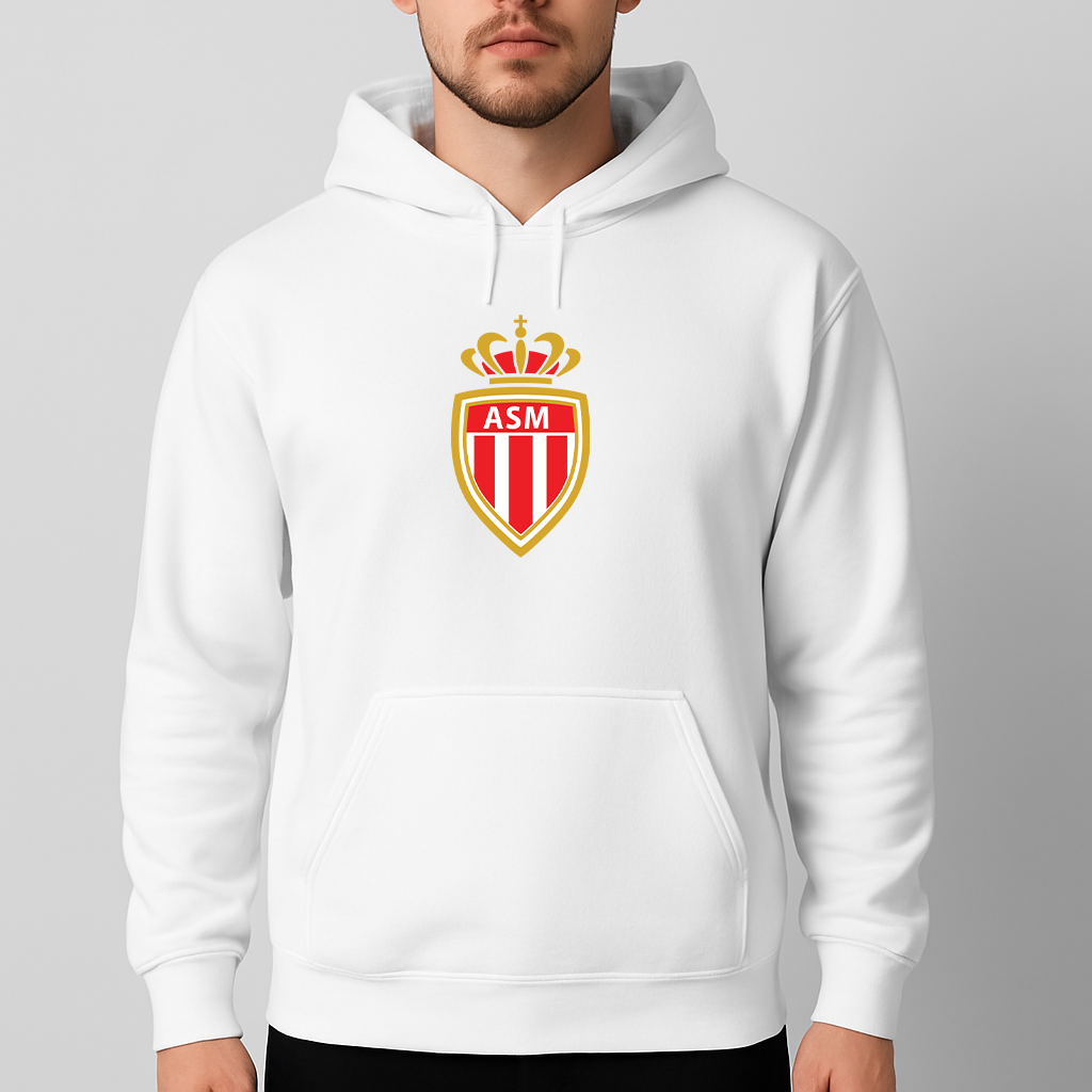 Men's AS Monaco FC Pullover Hoodie