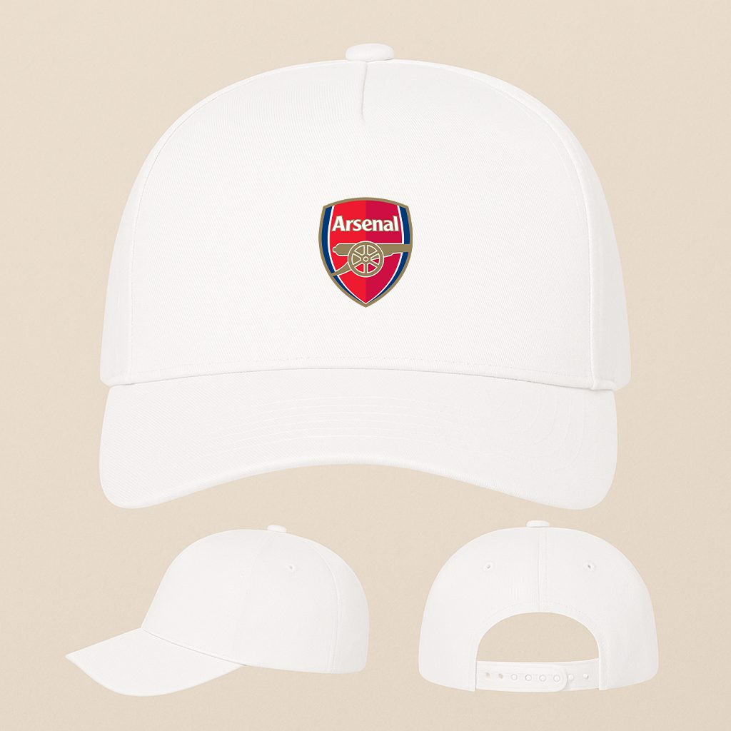 Arsenal Soccer Five Panel Twill Snapback Cap