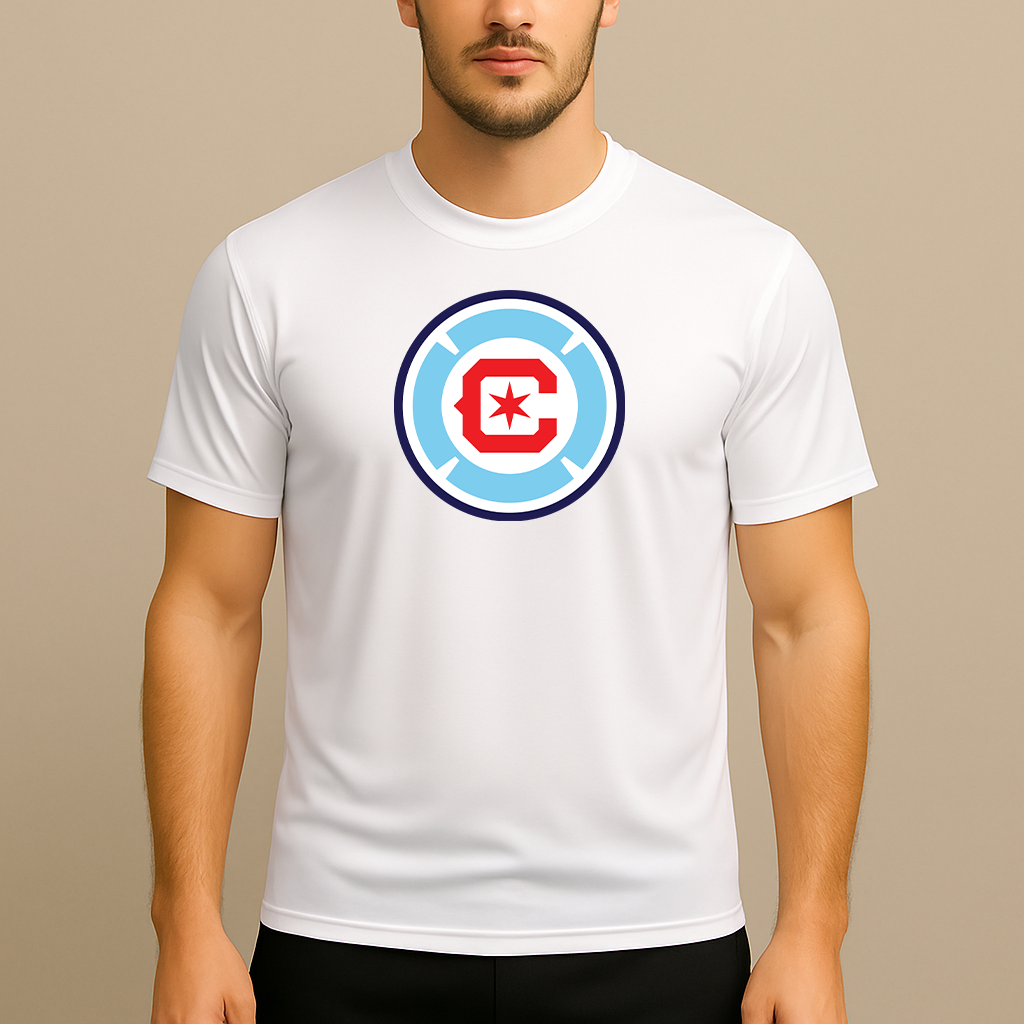 Men's Chicago Fire Soccer Polyester T-Shirt