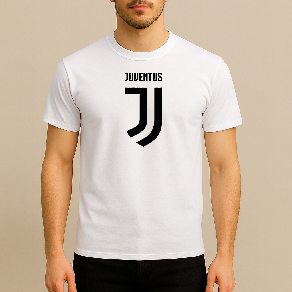 Men's Juventus Soccer Cotton T-Shirt