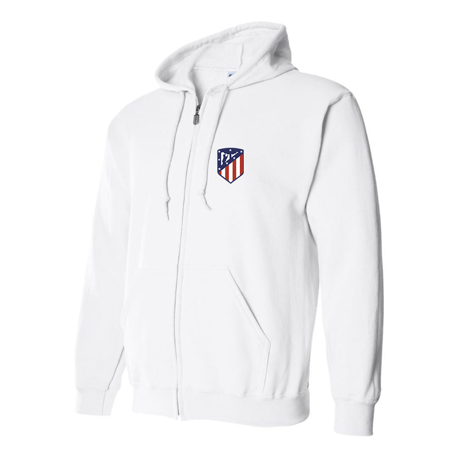 Men's Atletico Madrid FC Zipper Hoodie